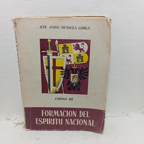 Portada del libro de FORMACÓN DEL ESPÍRITU NACIONAL. CURSO III