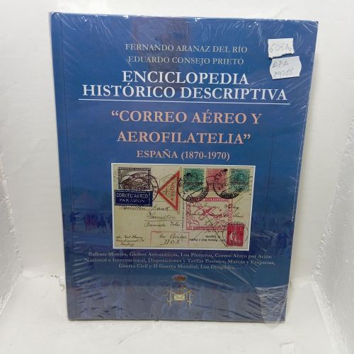 Portada del libro de CORREO AÉREO Y AEROFILATELIA. ESPAÑA (1870-1970)