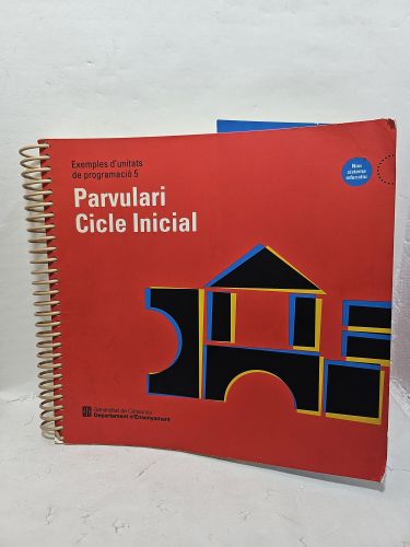 Portada del libro de PARVULARI. CICLE INICIAL. Exemples d´unitats de programció 5