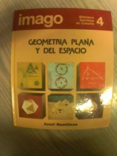 Portada del libro de BIBLIOTECA SANTILLANA DE CONSULTA: GEOMETRÍA PLANA Y DEL ESPACIO