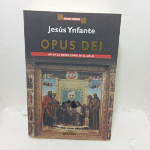 Portada del libro de OPUS DEI. Así en la Tierra como en el Cielo