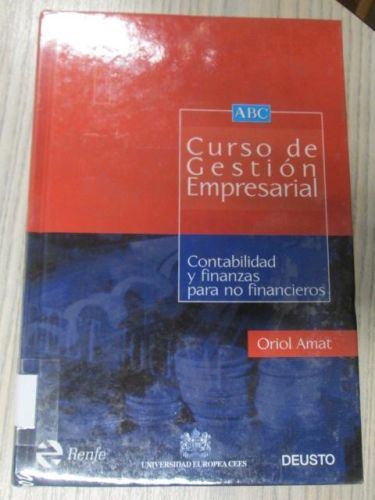 Portada del libro de CURSO DE GESTIÓN EMPRESARIAL. 9 TOMOS, FALTA EL 6