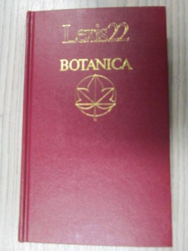 Portada del libro de BOTÁNICA