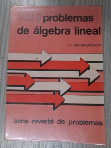 Portada del libro de 2000 PROBLEMAS DE ÁLGEBRA LINEAL