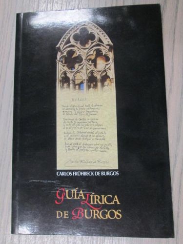Portada del libro de GUÍA LÍRICA DE BURGOS