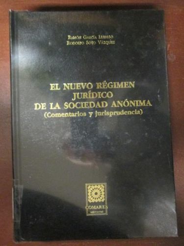 Portada del libro de EL NUEVO RÉGIMEN JURÍDICO DE LA SOCIEDAD ANÓNIMA. (COMENTARIOS Y JURISPRUDENCIA)