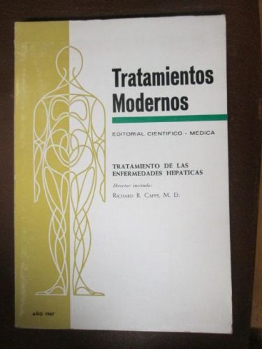 Portada del libro de TRATAMIENTOS MODERNOS. TRATAMIENTO DE LAS ENFERMEDADES HEPÁTICAS