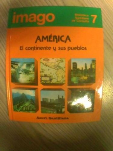 Portada del libro de BIBLIOTECA SANTILLANA DE CONSULTA: AMÉRICA. EL CONTINENTE Y SUS PUEBLOS