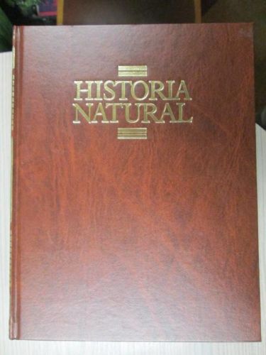 Portada del libro de HISTORIA NATURAL. 12 VOLUMENES