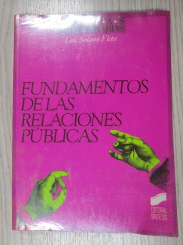 Portada del libro de FUNDAMENTOS DE LAS RELACIONES PÚBLICAS