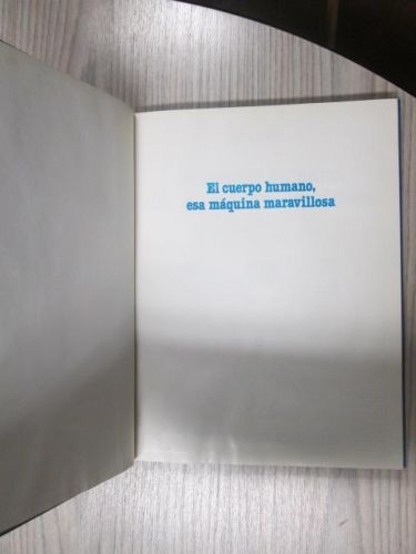 Portada del libro de EL CUERPO HUMANO, ESA MÁQUINA MARAVILLOSA