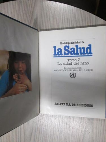 Portada del libro de ENCICLOPEDIA SALVAT DE LA SALUD. TOMO 7. LA SALUD DEL NIÑO