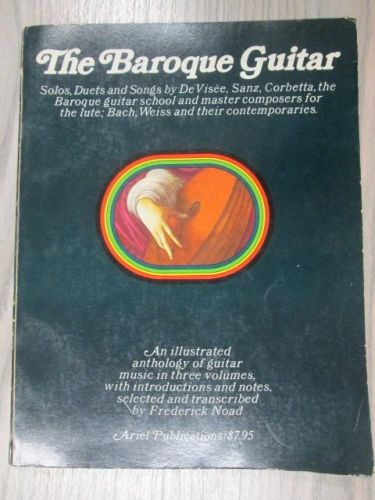Portada del libro de THE BAROQUE GUITAR