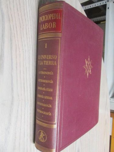Portada del libro de ENCICLOPEDIA LABOR. TOMO 1. EL UNIVERSO Y LA TIERRA