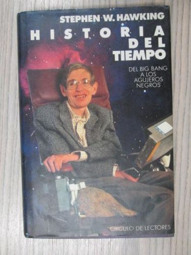 Portada del libro de HISTORIA DEL TIEMPO. Del big bang a los agujeros negros.