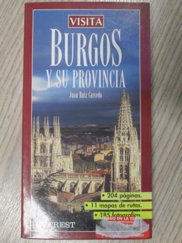 Portada del libro de BURGOS Y SU PROVINCIA.