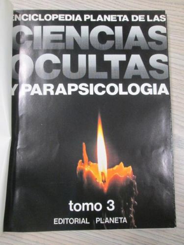 Portada del libro de ENCICLOPEDIA DE LAS CIENCIAS OCULTAS Y PARAPSICOLOGÍA. DICCIONARIO DEL OCULTISMO. TOMO III