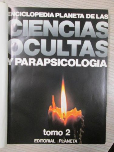 Portada del libro de ENCICLOPEDIA DE LAS CIENCIAS OCULTAS Y PARAPSICOLOGÍA. DICCIONARIO DEL OCULTISMO. TOMO II