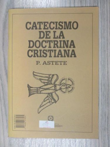 Portada del libro de CATECISMO DE LA DOCTRINA CRISTIANA POR RIPALDA/ASTETE.