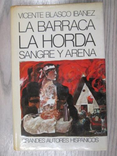 Portada del libro de LA BARRACA LA HORDA SANGRE Y ARENA.