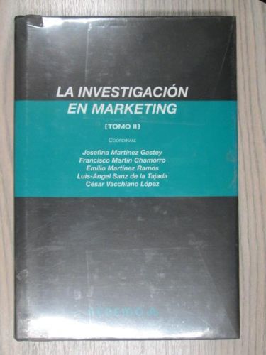 Portada del libro de LA INVESTIGACIÓN EN MARKETING. TOMO II