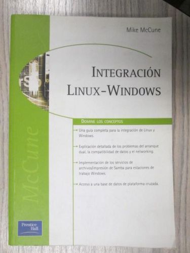Portada del libro de INTEGRACIÓN LINUX-WINDOWS