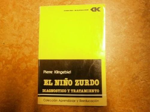 Portada del libro de EL NIÑO ZURDO. Diagnostico y tratamiento.