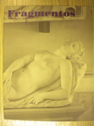 Portada del libro de FRAGMENTOS. REVISTA DE ARTE.NÚMERO 11