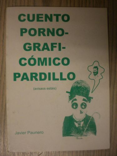 Portada del libro de CUENTO PORNOGRAFICO PARDILLO