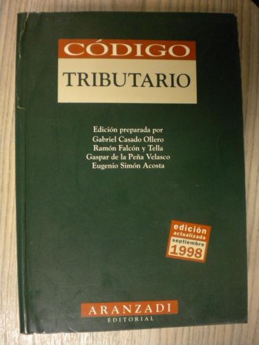 Portada del libro de CÓDIGO TRIBUTARIO