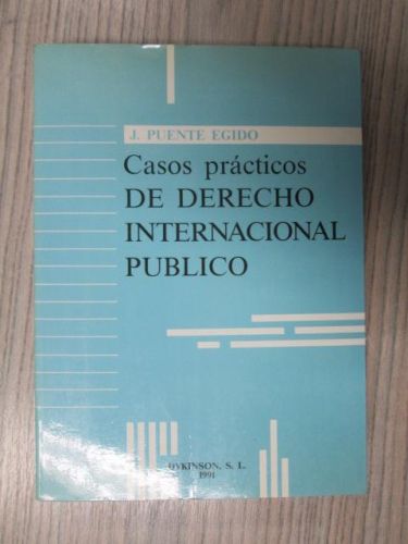 Portada del libro de CASOS PRÁCTICOS DE DERECHO INTERNACIONAL PUBLICO