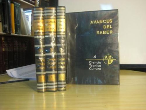 Portada del libro de AVANCES DEL SABER. CIENCIA TÉCNICA CULTURA. 4 TOMOS