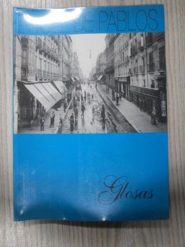 Portada del libro de GLOSAS