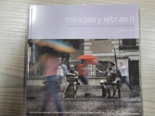 Portada del libro de MIRADAS Y LETRAS II EN EL CAMINO DE LA LENGUA CASTELLANA. Escultura