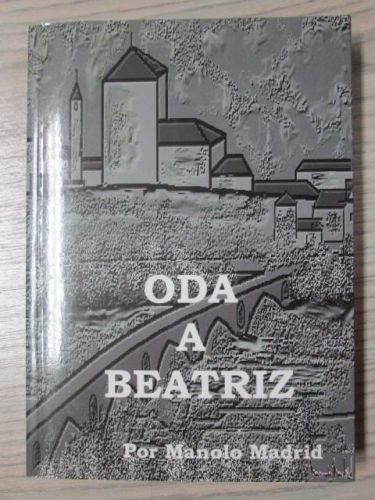 Portada del libro de ODA A BEATRIZ