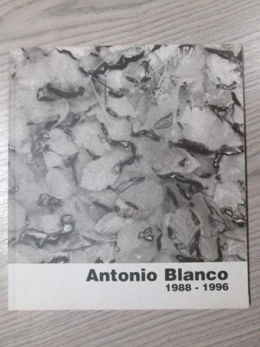 Portada del libro de ANTONIO BLANCO