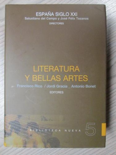 Portada del libro de LITERATURA Y BELLAS ARTES VOLUMEN 5