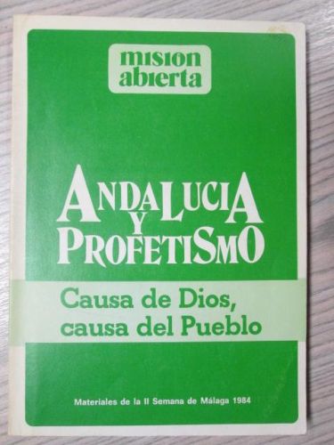 Portada del libro de ANDALUCIA Y PROFETISMO