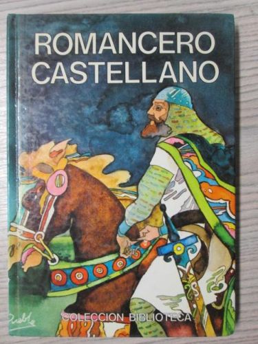 Portada del libro de ROMANCERO CASTELLANO