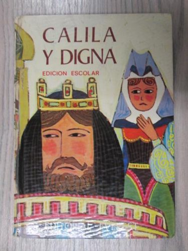 Portada del libro de CALILA Y DIGNA. EDICIÓN ESCOLAR