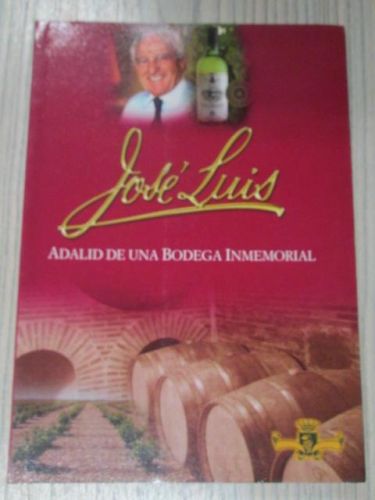 Portada del libro de JOSÉ LUIS. ADALID DE UNA BODEGA INMEMORIAL