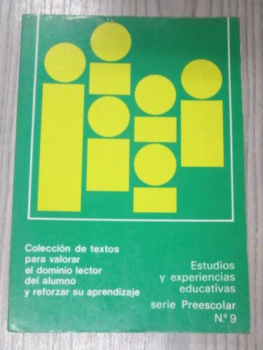 Portada del libro de COLECCION DE TEXTOS PARA VALORAR EL DOMINIO LECTOR DEL ALUMNO Y REFORZAR SU APRENDIZAJE