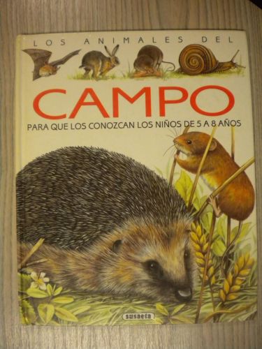 Portada del libro de LOS ANIMALES DEL CAMPO. PARA QUE LOS CONOZCAN LOS NIÑOS DE 5 A 8 AÑOS.