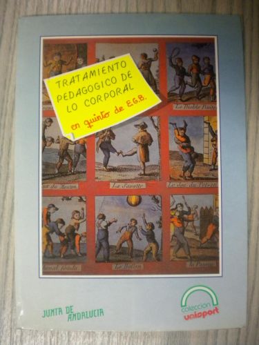 Portada del libro de TRATAMIENTO PEDAGOGICO DE LO CORPORAL