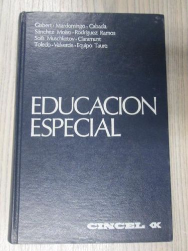 Portada del libro de EDUCACIÓN ESPECIAL