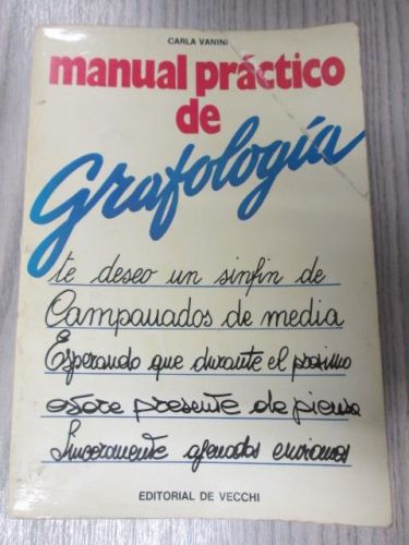 Portada del libro de MANUAL PRAÁCTICO DE GRAFOLOGÍA
