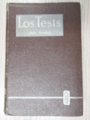 Portada del libro de LOS TESTS. BRIBLIOTECA DE CIENCIAS DE LA EDUCACIÓN III. PRIMERA PARTE