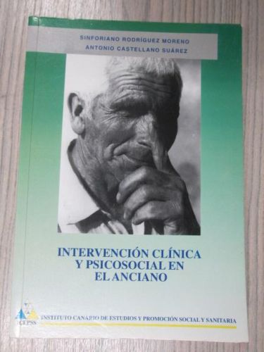 Portada del libro de INTERVENCIÓN CLÍNICA Y PSICOSOCIAL EN EL ANCIADO