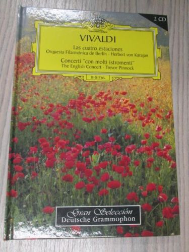 Portada del libro de VIVALDI. LAS CUATRO ESTACIONES. CONCERTI “CON MOLTI ISTROMENTI”