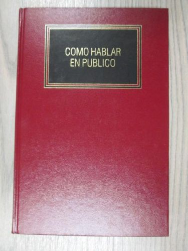 Portada del libro de COMO HABLAR EN PUBLICO